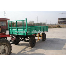 Double axle 25-30hp tractor farm trailer best price